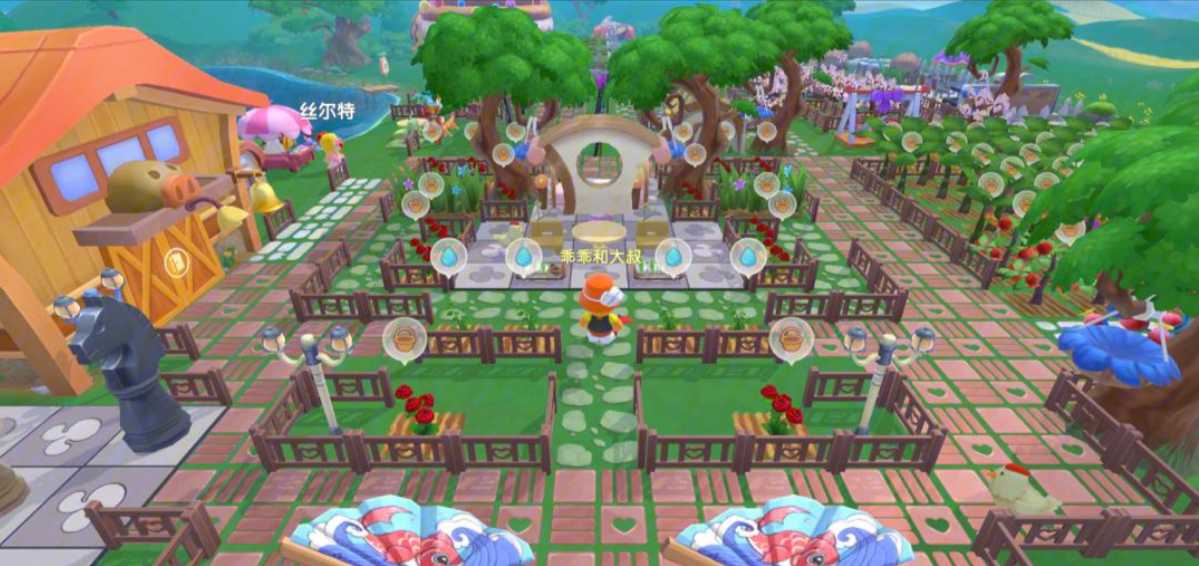 摩尔庄园邻居外面怎么布置 摩尔庄园邻居外面怎么布置