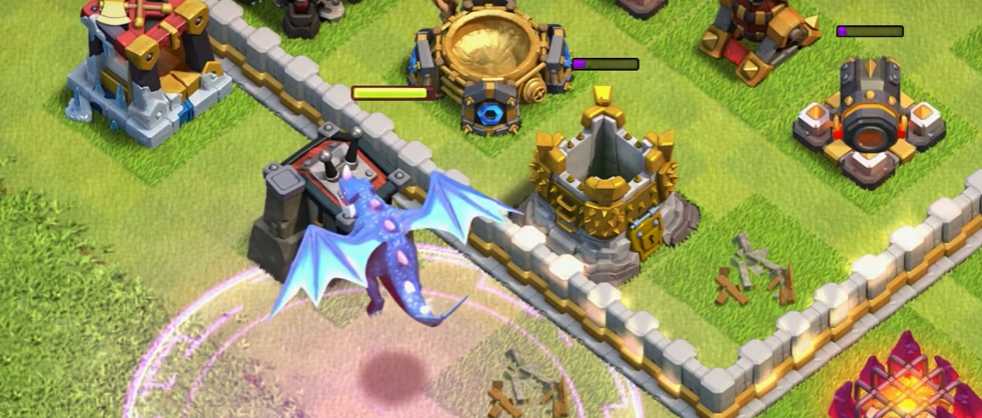 部落冲突怎么防守雷龙