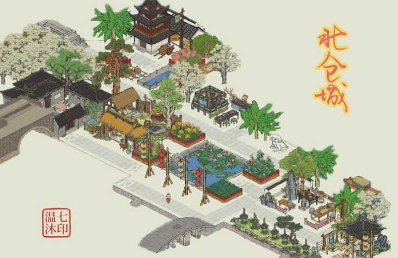 江南百景图北仓如何布防