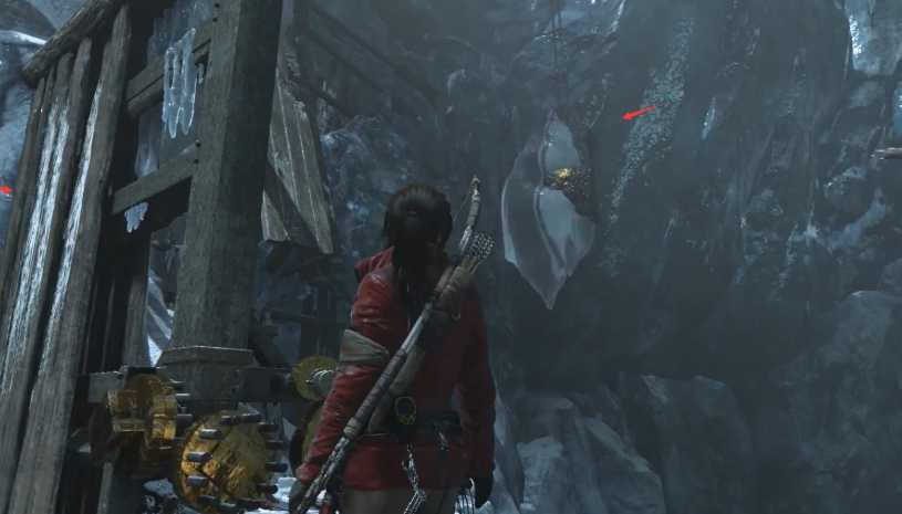 古墓丽影怎么爬冰