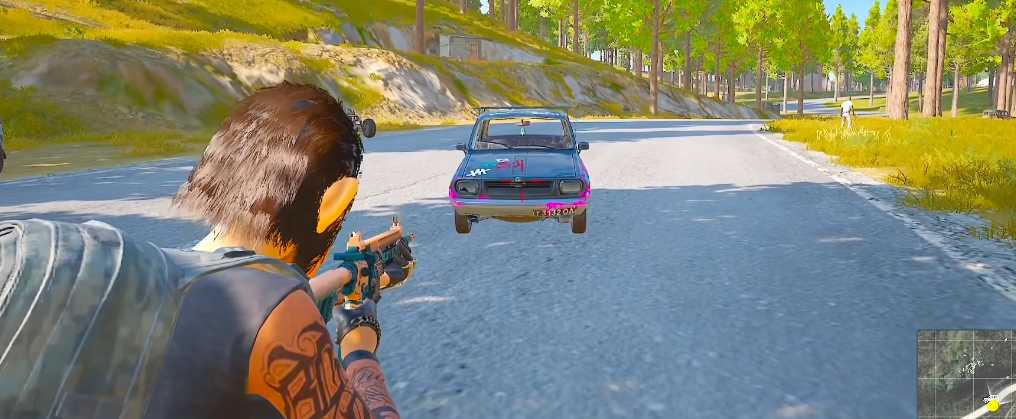 绝地求生如何打爆汽车