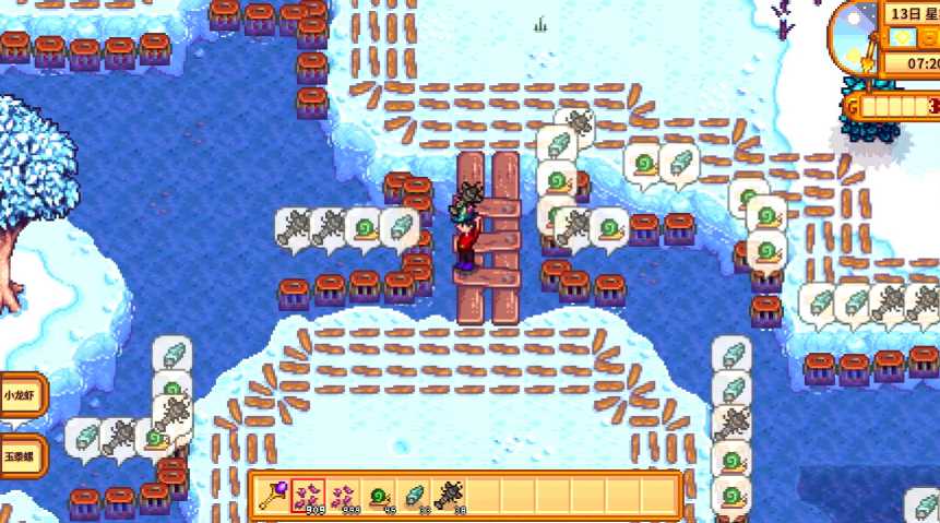 星露谷物语蟹笼有什么用