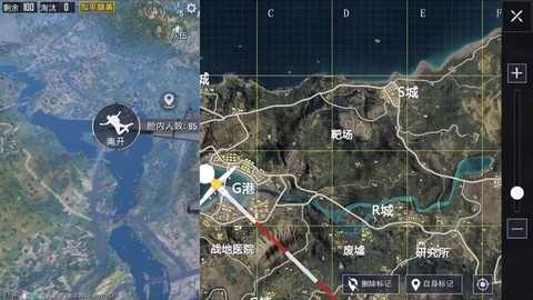 绝地求生怎么标点跳伞[图1]