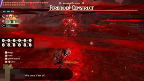 塞尔达无双封印战记禁忌魔像boss战打法教学 禁忌魔像boss怎么打[图5]