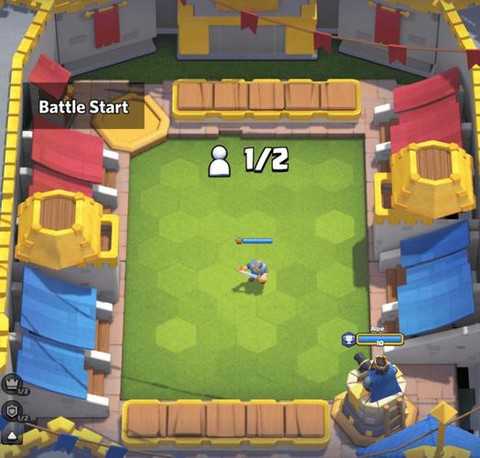 皇室战争怎么换训练场[图1]