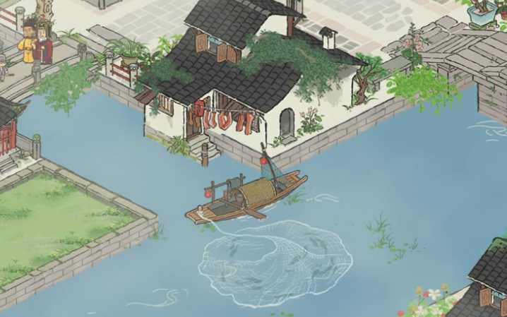 江南百景图撒网有什么用