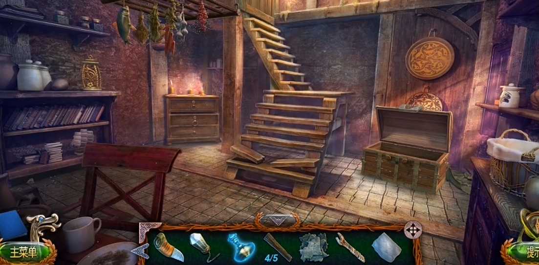 密室逃脱18移动迷城木梯在哪