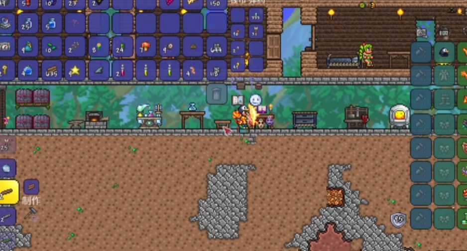 泰拉瑞亚怎么练制药水