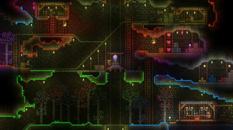 泰拉瑞亚地狱建筑怎么找 泰拉瑞亚地狱建筑怎么找