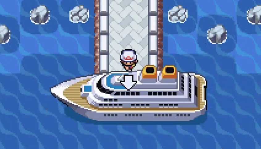 口袋妖怪火红坐船在哪里