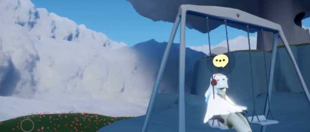 光遇荡秋千怎么站