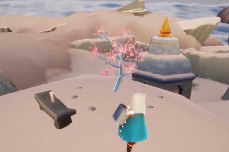 光遇怎么倒在樱花树下 光遇怎么倒在樱花树下