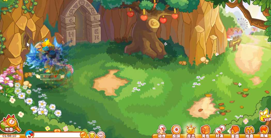 摩尔庄园虫虫谷怎么进去