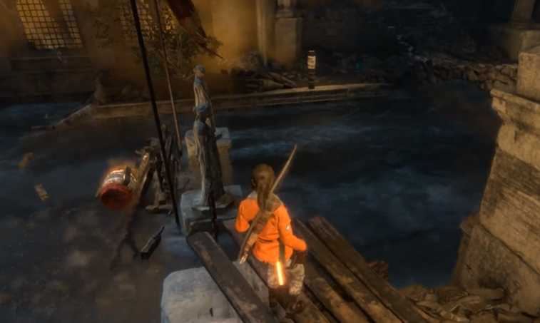 古墓丽影暗影雕像怎么过