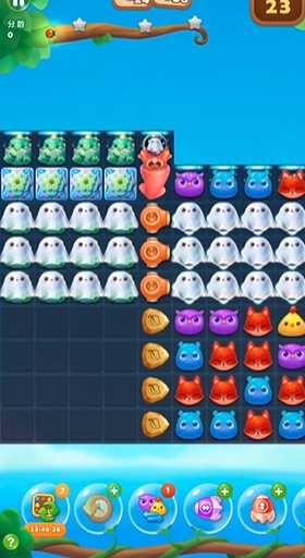 开心消消乐中白色幽灵如何消 开心消消乐中白色幽灵如何消