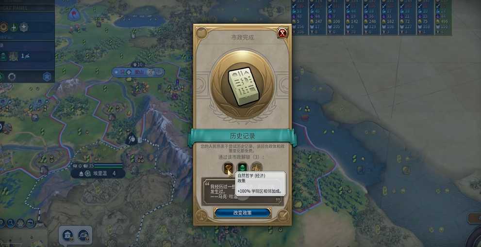 文明6公会市政是什么