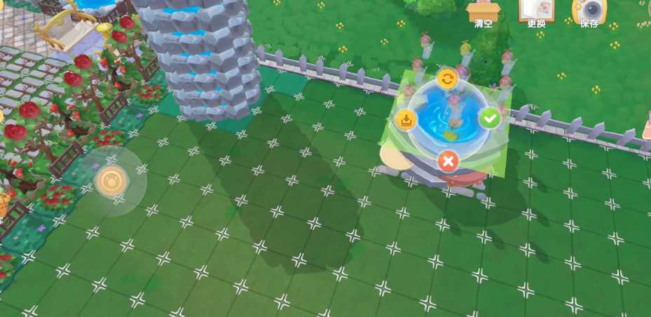 摩尔庄园手游河童怎么叠着摆