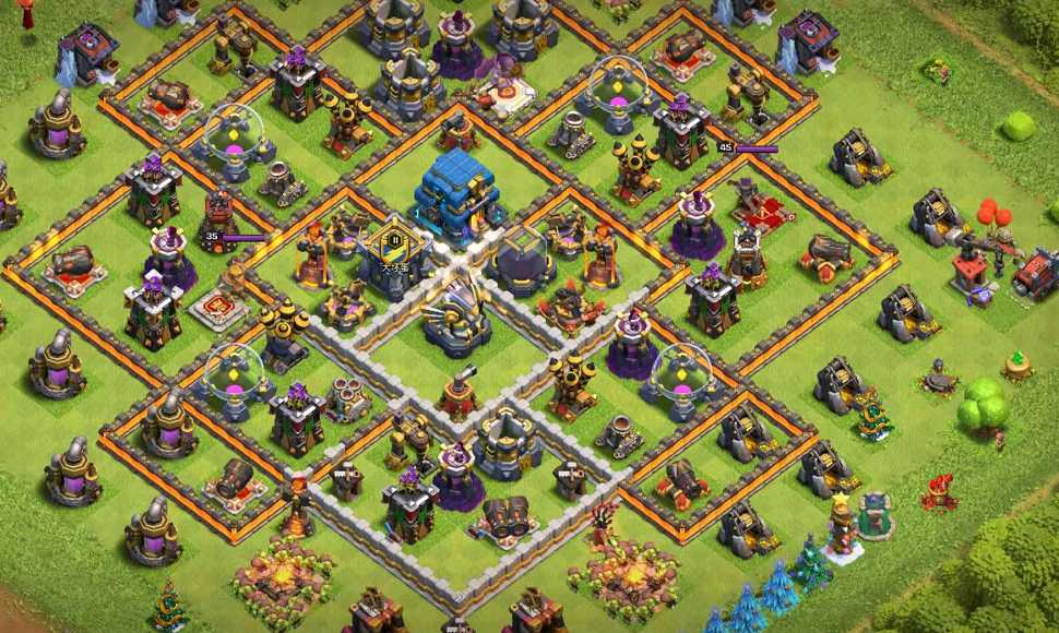 部落冲突资源摆在哪