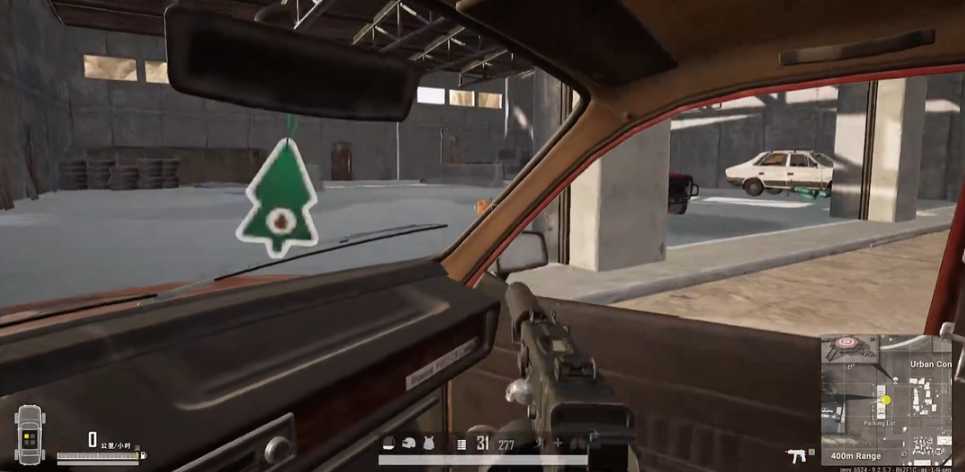 绝地求生车上怎么打人