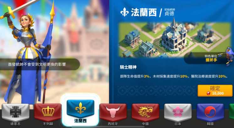 万国觉醒刚刚出t5换什么风格 万国觉醒刚刚出t5换什么风格