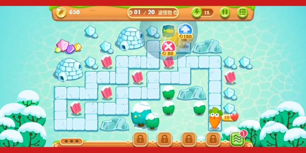 保卫萝卜2如何刷宝石