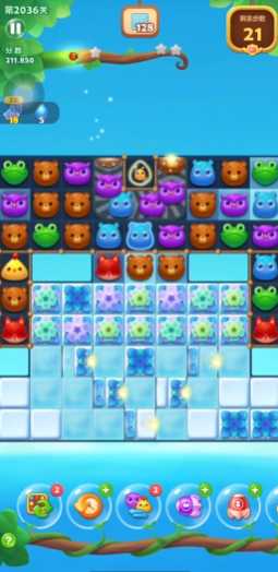 开心消消乐2036关怎么过 开心消消乐2036关怎么过