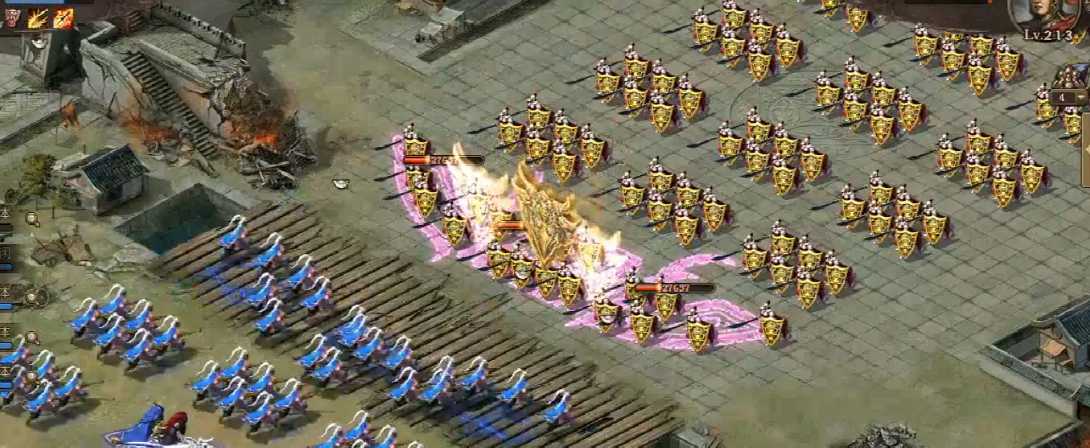 攻城掠地213级副本怎么打