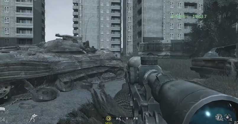 使命召唤4狙击关最后怎么过关