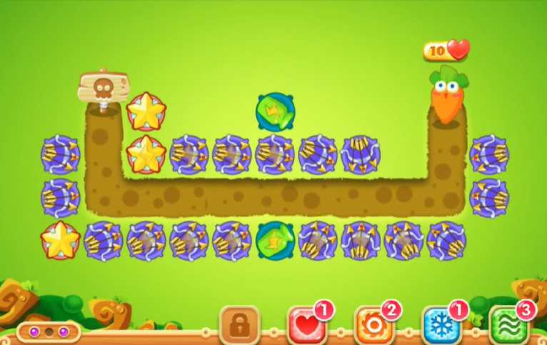 保卫萝卜2第23关怎么破