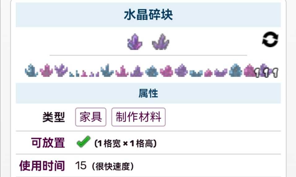 泰拉瑞亚水晶碎块在哪刷