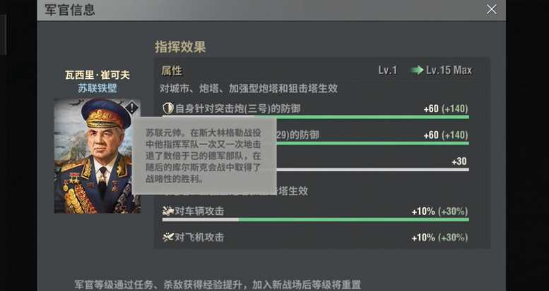 二战风云2将军有什么用