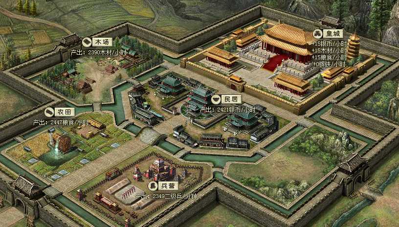 攻城掠地皇宫改造后有什么奖励