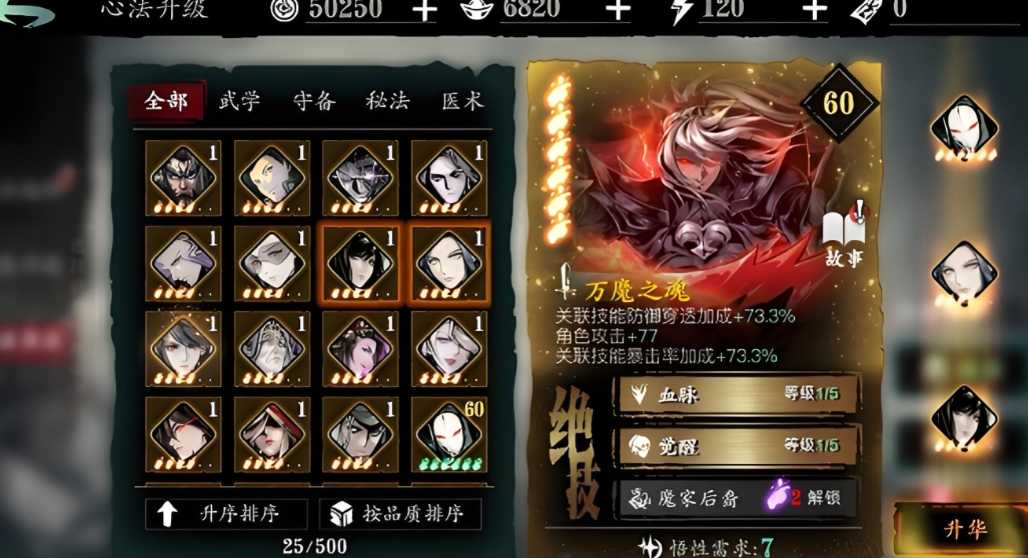 影之刃3心法技能等级如何突破 影之刃3心法技能等级如何突破