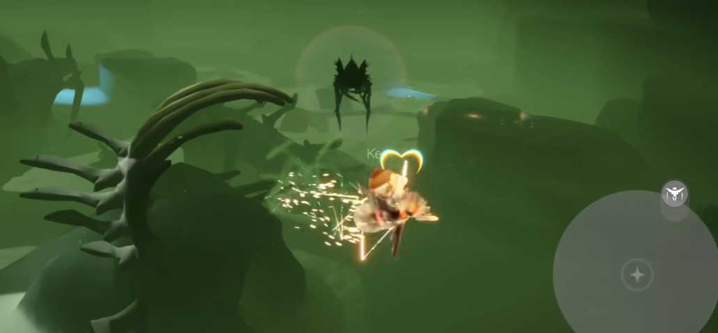 光遇怎么飞出直线螺旋