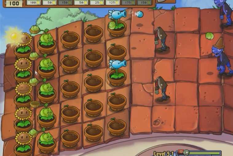 植物大战僵尸5-1关怎么过