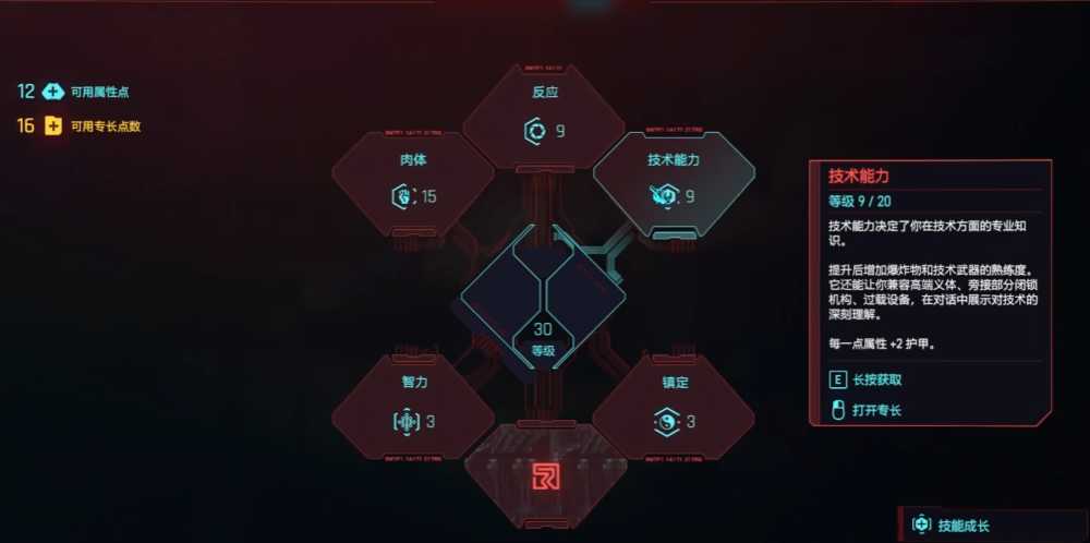 赛博朋克2077开局加点怎么加