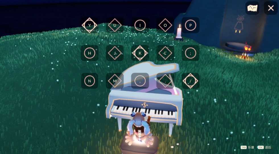 光遇的钢琴怎么玩 光遇的钢琴怎么玩