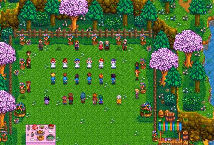 星露谷物语春季活动在哪 星露谷物语春季活动在哪