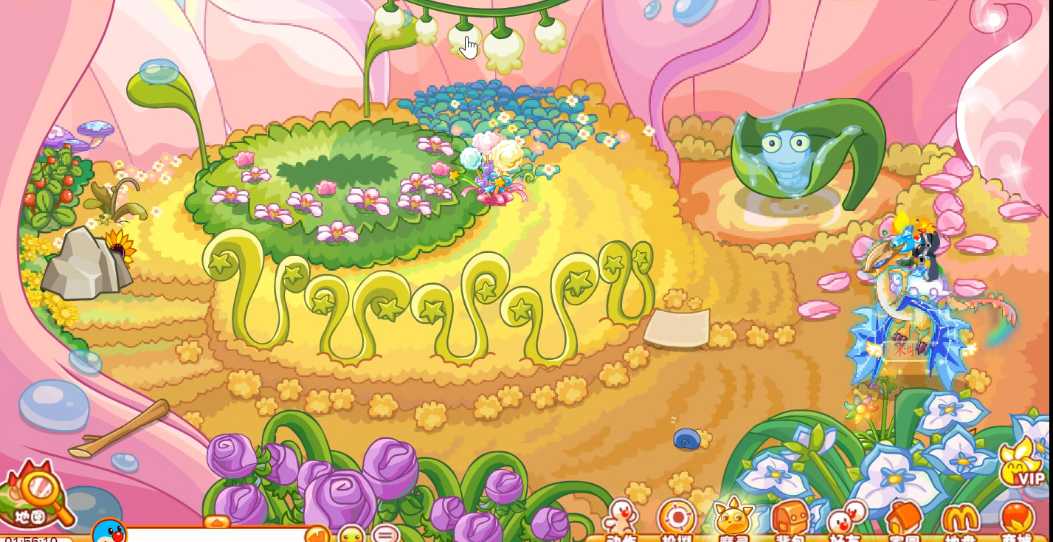 摩尔庄园虫虫谷怎么进去