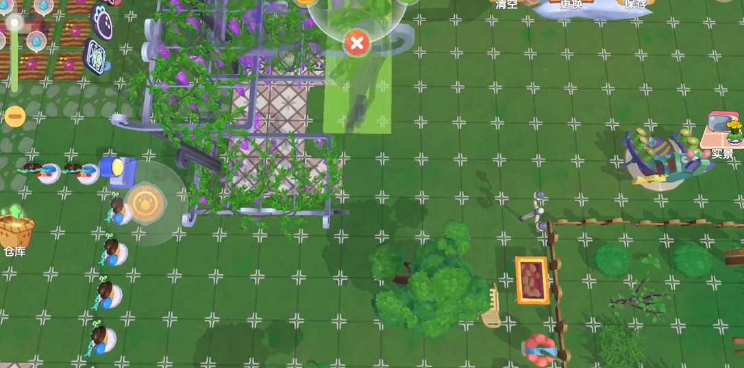 摩尔庄园怎么让家具悬空