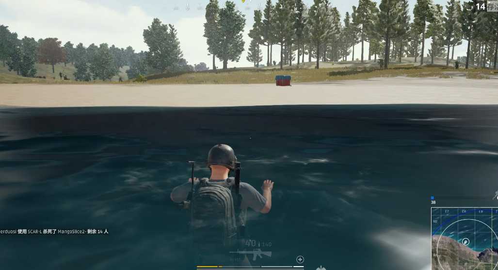 绝地求生怎么潜水和上浮