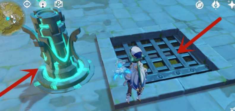 原神归离原下方风柱怎么开 原神归离原下方风柱怎么开