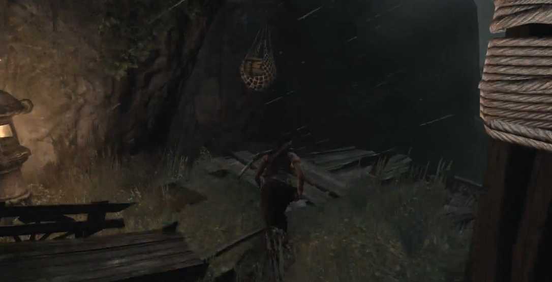 古墓丽影九第一个瀑布怎么过