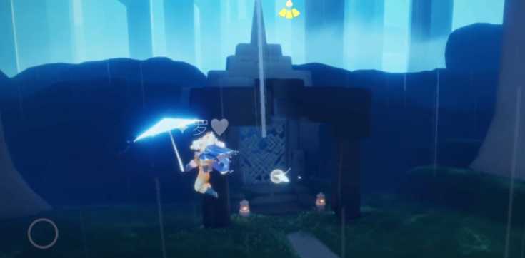 光遇幽兰谷怎么有雨