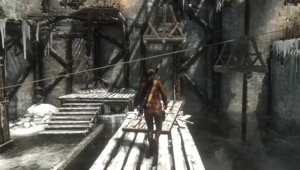 古墓丽影崛起邪恶溪谷怎么过