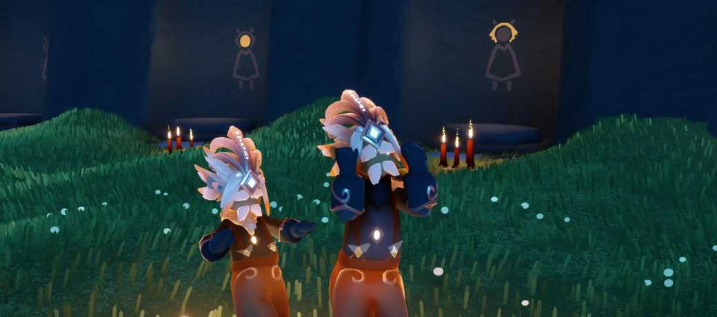 光遇鸟嘴面具怎么搭配