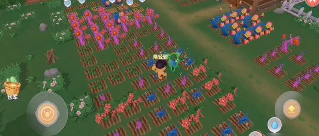 摩尔庄园怎么建3层花园