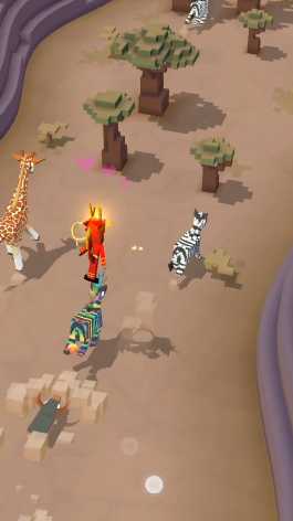 疯狂动物园七彩斑马怎么抓