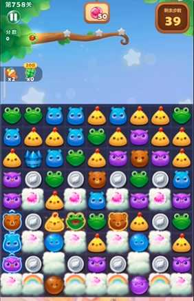 开心消消乐758关怎么过 开心消消乐758关怎么过