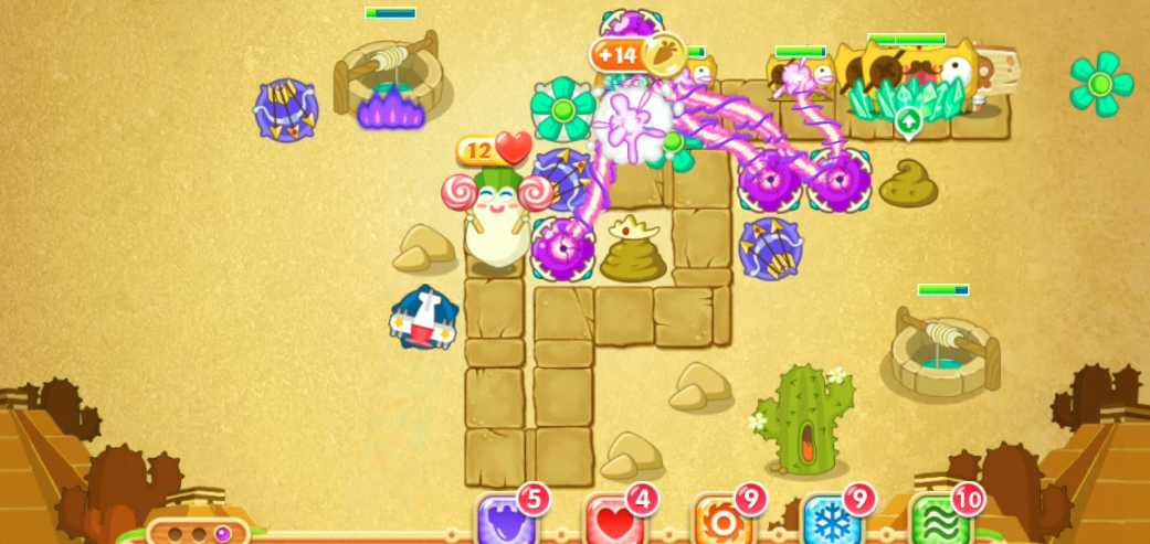 保卫萝卜2飞行兽怎么打